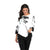 Casual Oversized Summer Sheer 3/4 Sleeve Floral Plus Size Blouses