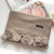 Everyday Warm Cashmere Scarves with Pompom Tassels