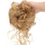 Messy and Curly Hair Bun Scrunchie Extensions