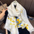 Deluxe Silk Floral Print Shawl Scarf Collection