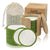 16Pcs Reusable Bamboo Cotton Makeup Remover Pads