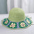 Boho Vibes Handmade Colorful Crochet Summer Bucket Hats