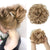 Stylemaker Messy and Curly Elastic Hair Bun Scrunchy Hair Extensions (NEW)