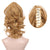 Soft and Natural Short Wavy Claw Ponytail Clip-In Hair Wig Extensions