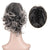 Soft and Natural Short Wavy Claw Ponytail Clip-In Hair Wig Extensions