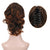 Soft and Natural Short Wavy Claw Ponytail Clip-In Hair Wig Extensions