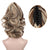 Soft and Natural Short Wavy Claw Ponytail Clip-In Hair Wig Extensions