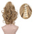Soft and Natural Short Wavy Claw Ponytail Clip-In Hair Wig Extensions