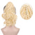 Soft and Natural Short Wavy Claw Ponytail Clip-In Hair Wig Extensions