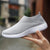 Slip-on Mesh Fabric Ergonomic Outdoor Sneakers for Women