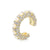 Stackable Zircon Bejeweled Clip-on Ear Cartilage Cuff Earrings