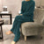2-Pieces Knitted Tracksuit Sweater and Wide Leg Jogging Pants Set