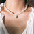 Bohemian Summer Seashells and Pearls Studded Chain Necklaces