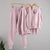 3Pcs Knitted Cardigan, Top, and Pants Tracksuit