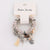 4Pcs Bohemian Tassel Beads Charm Bracelets Set