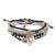 4Pcs Bohemian Tassel Beads Charm Bracelets Set