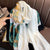 Deluxe Silk Floral Print Shawl Scarf Collection