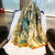 Deluxe Silk Floral Print Shawl Scarf Collection