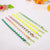 6 Pcs Multicolor Spiral Hair Styling Twister Hair Clips with Pendant Set for Kids