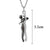 Couple Hugging Pendant Necklace