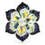 Sparkling Luxury Rhinestone Flower Brooch Pins