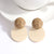 Tropical Vibe Handmade Rattan Wooden Statement Earring Collection