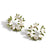 Elegant White Flowers Bell Orchids Pearl Jewelry Collection