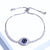 Adjustable Mythic Eye and Hamsa Charm Bracelet