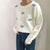 Adorable Clear and Cloudy Sky Loose Sweater