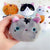Adorable Mini Kitty Keychain Plush