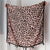 Animal Print Fringed Shoulder Wrap Scarf - Leopard Patterns