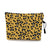 Animal-inspired Leopard Print Cosmetic Pouch Bag Organizer