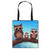 Attractive Cartoon Owl Printed Casual Tote Bags
