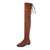 Women's Slim Fit Drawstring Over The Knee High Boots