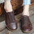 Authentic Leather Plain Toe Shoes