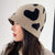 Autumn and Winter Cow Pattern Outdoor Bucket Hats