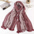 Autumn and Winter Soft Pastel Colored Scarves