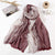Autumn and Winter Soft Pastel Colored Scarves