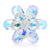 Sparkling Luxury Rhinestone Flower Brooch Pins