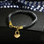 Stylish Handbag Charm with Snake Pattern Vegan Leather Bangle Bracelets