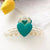 Summer Fashion Sweet Love Heart Hair Claw Clips