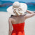 Hollywood Vintage Style Floppy Summer Hats with Bow