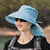 Outdoor and Travel Wide Brim Sun Visor Ponytail Cap Hats