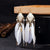 Bohemian Long Feather Tassel Earrings