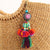 Bohemian Summer Tassel Keychain With Pompom