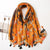 Boho Chic Large Wrap Shawl Scarves with Pom-Pom Fringe Tassels