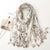 Boho Chic Large Wrap Shawl Scarves with Pom-Pom Fringe Tassels