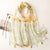 Boho Chic Large Wrap Shawl Scarves with Pom-Pom Fringe Tassels