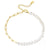 Elegant Baroque Pearl Minimalist Bracelet Collection