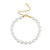 Elegant Baroque Pearl Minimalist Bracelet Collection